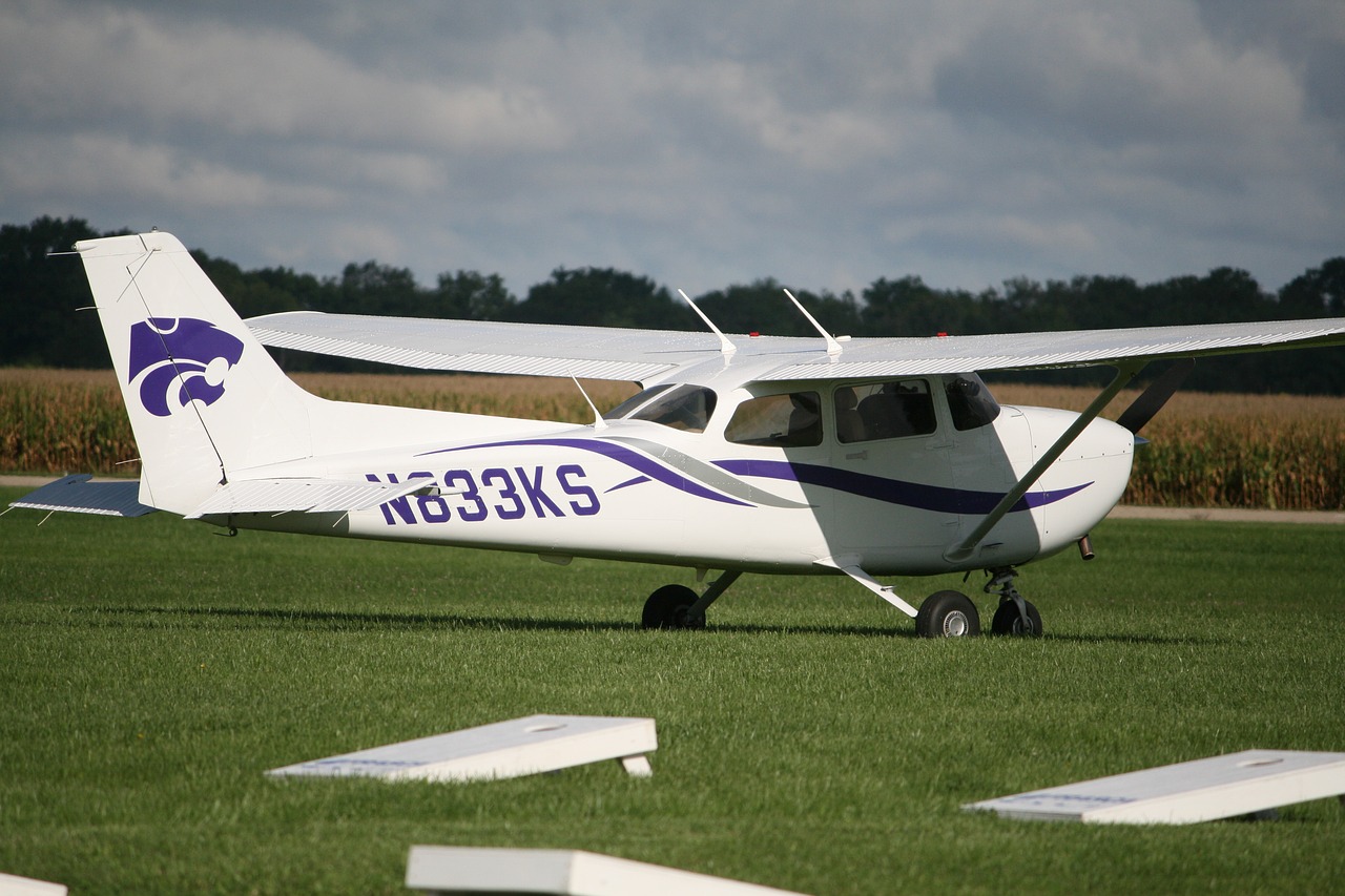 Lėktuvas, Cessna, Privatus, Sparnas, Pilotas, Skraidantis, Lėktuvas, Propeleris, Transportas, Mažas