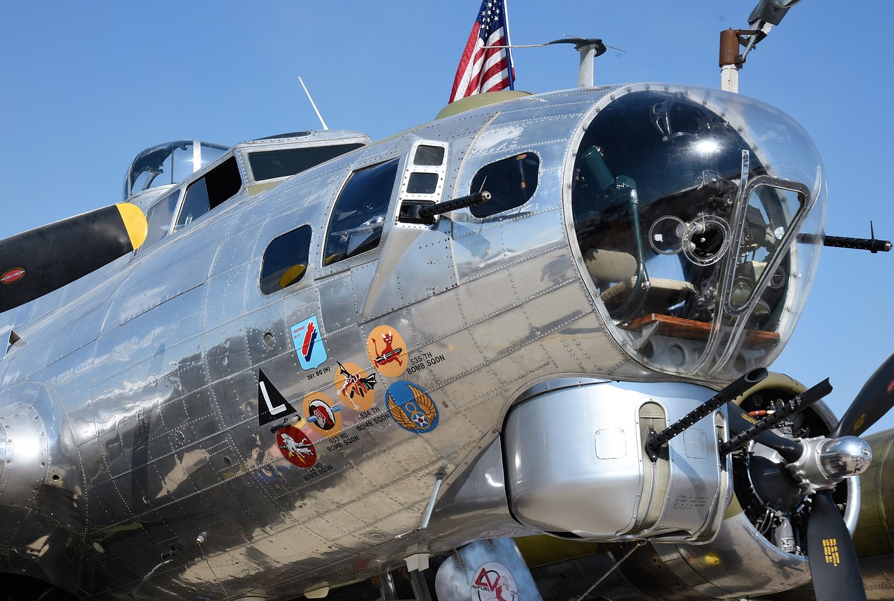 Lėktuvas,  B-17,  Plokštuma,  Bombonešis,  Orlaivių,  Propeleris,  Warbird,  Aviacijos,  Oro Šou,  Skraidantis