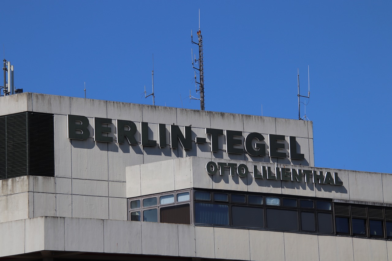 Oro Uostas,  Berlynas,  Tegel,  Otto,  Lilienthal,  Centrinis Oro Uostas,  Berlin-Tegel,  Vokietija,  Orlaivių,  Otto Lilienthal