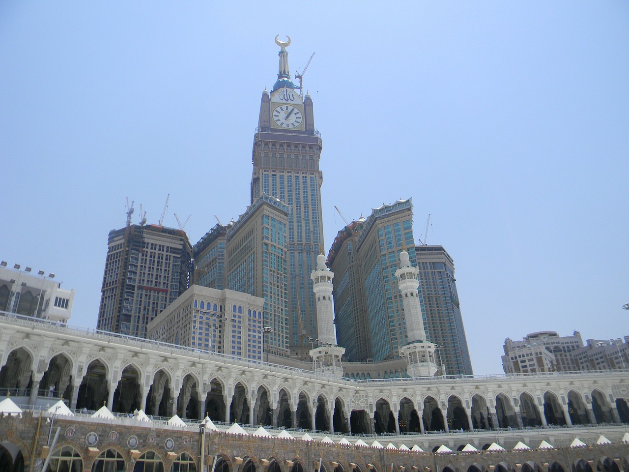 Al Abrar Mecca, Saudo Arabija, Pastatas, Viešbutis, Architektūra, Struktūra, Centras, Šiuolaikiška, Kelionė, Miestas