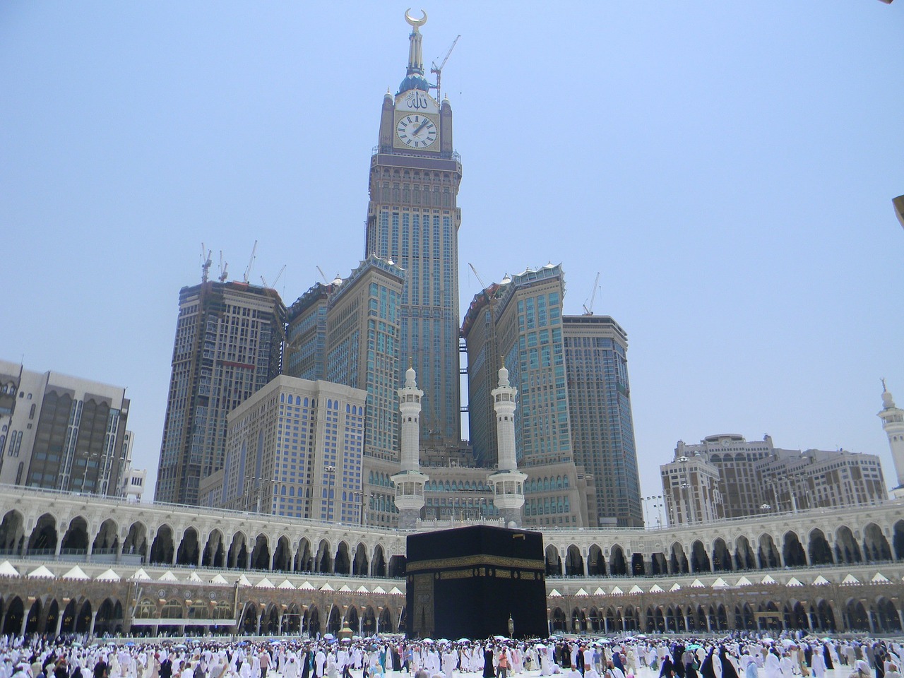 Al Abrar Mecca, Saudo Arabija, Viešbutis, Pastatas, Architektūra, Prabanga, Struktūra, Šiuolaikinis, Atostogos, Komercinis