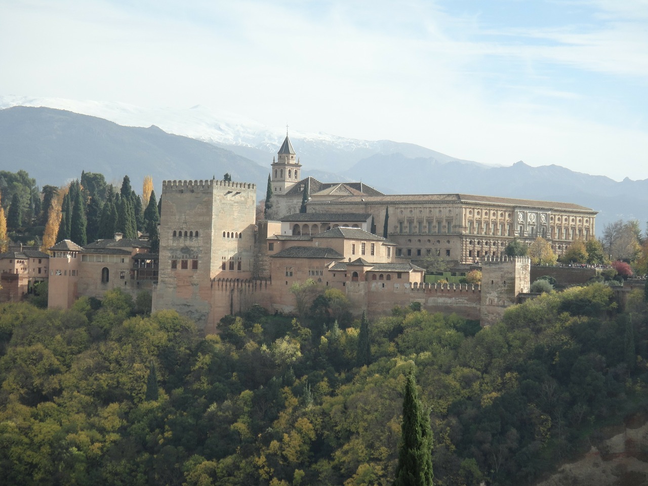 Alhambra, Granada, Ispanija, Nemokamos Nuotraukos,  Nemokama Licenzija
