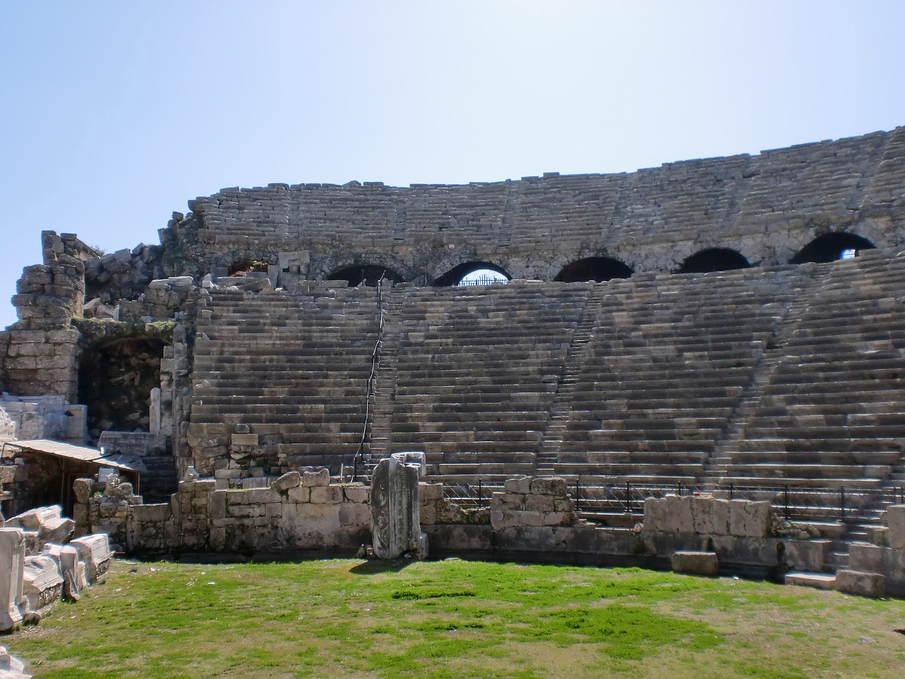 Alanya, Turkija, Romėnų Teatras, Kelionė, Turkų Riviera, Pastatas, Jūra, Šventė, Pusė, Nemokamos Nuotraukos