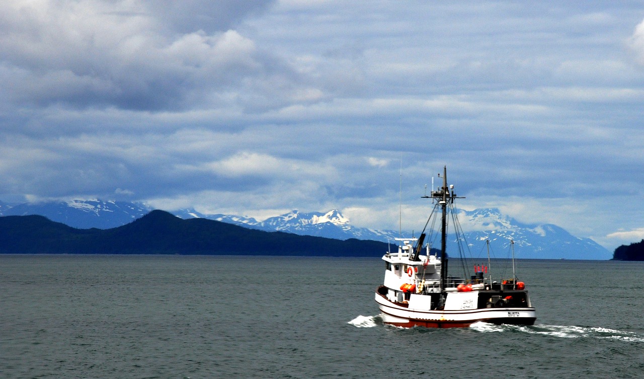 Alaska, Kalnai, Alaskos Kruizas, Žvejybos Laivai, Kraštovaizdis, Atostogos, Gamta, Nemokamos Nuotraukos,  Nemokama Licenzija