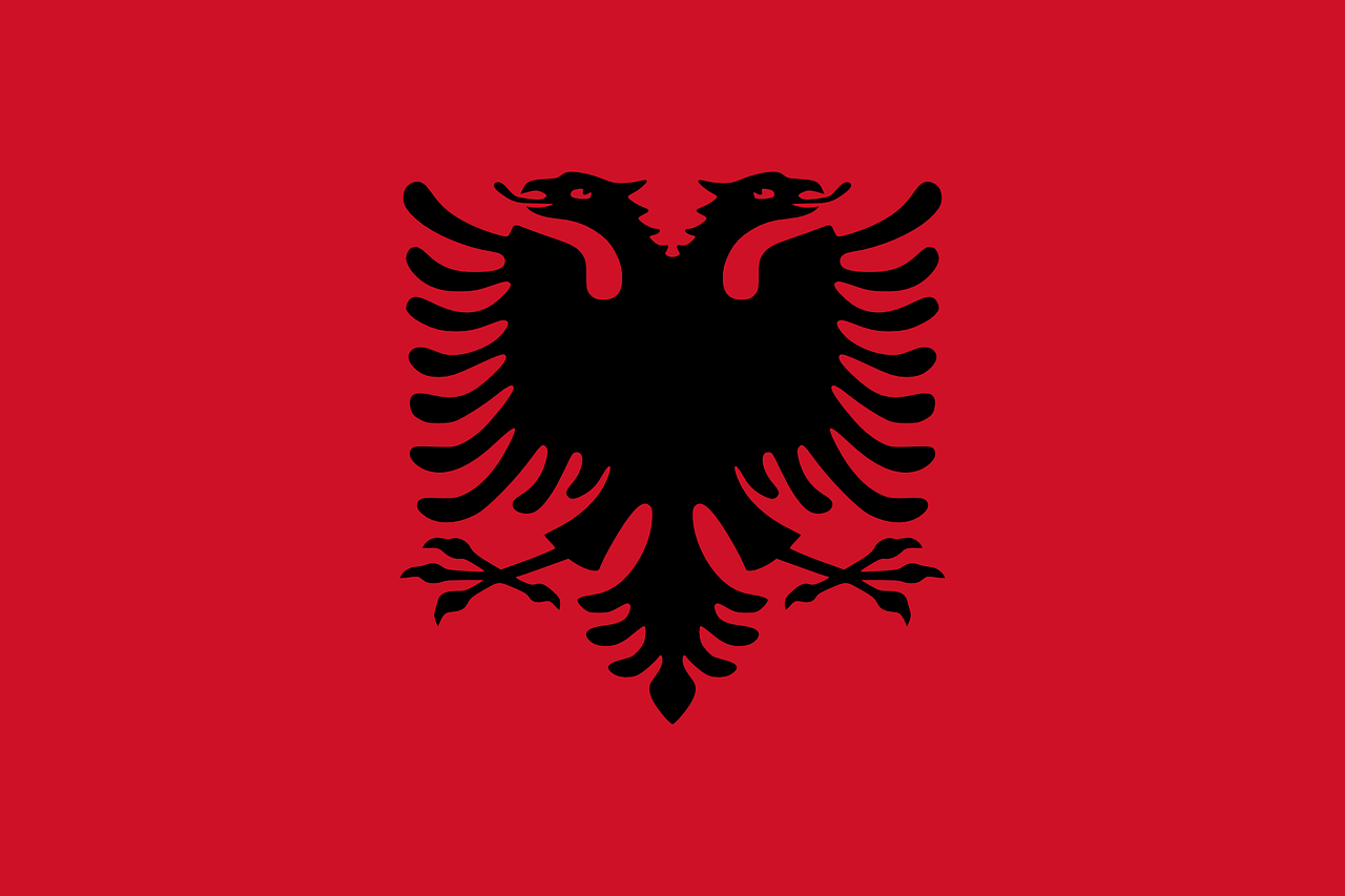 Albania, Vėliava, Tautinė Vėliava, Tauta, Šalis, Ženminbi, Simbolis, Nacionalinis Ženklas, Valstybė, Nacionalinė Valstybė