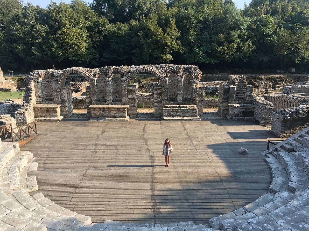 Albania, Senovė, Roma, Graikija, Amfiteatras, Butrint, Corfu, Parkas, Šventė, Kelionė