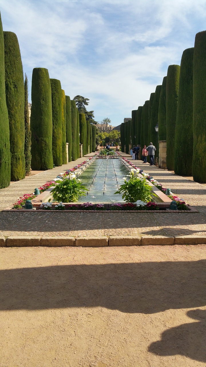 Alcázar De Los Reyes Cristianos, Krikščionių Monarchų Pilis, Cordoba Alcazar, Alcazar Cordoba, Sodai, Nemokamos Nuotraukos,  Nemokama Licenzija