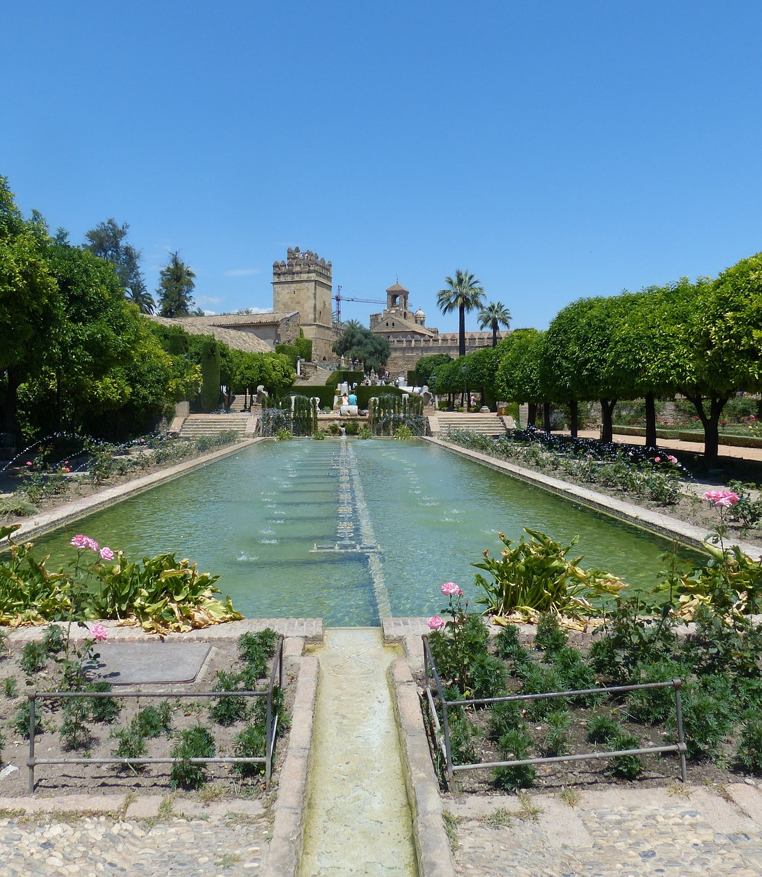 Alcázar De Los Reyes Cristianos,  Vandens Žaidimai,  Spalvingas,  Parko Sodas, Nemokamos Nuotraukos,  Nemokama Licenzija