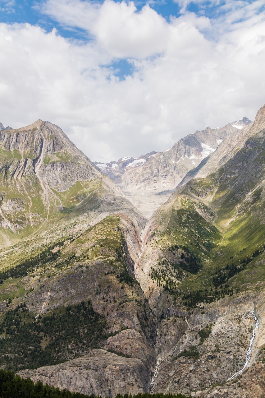 Aletsch, Kalnai, Šveicarija, Ledynas, Pėsčiųjų Batai, Žygiai, Nemokamos Nuotraukos,  Nemokama Licenzija