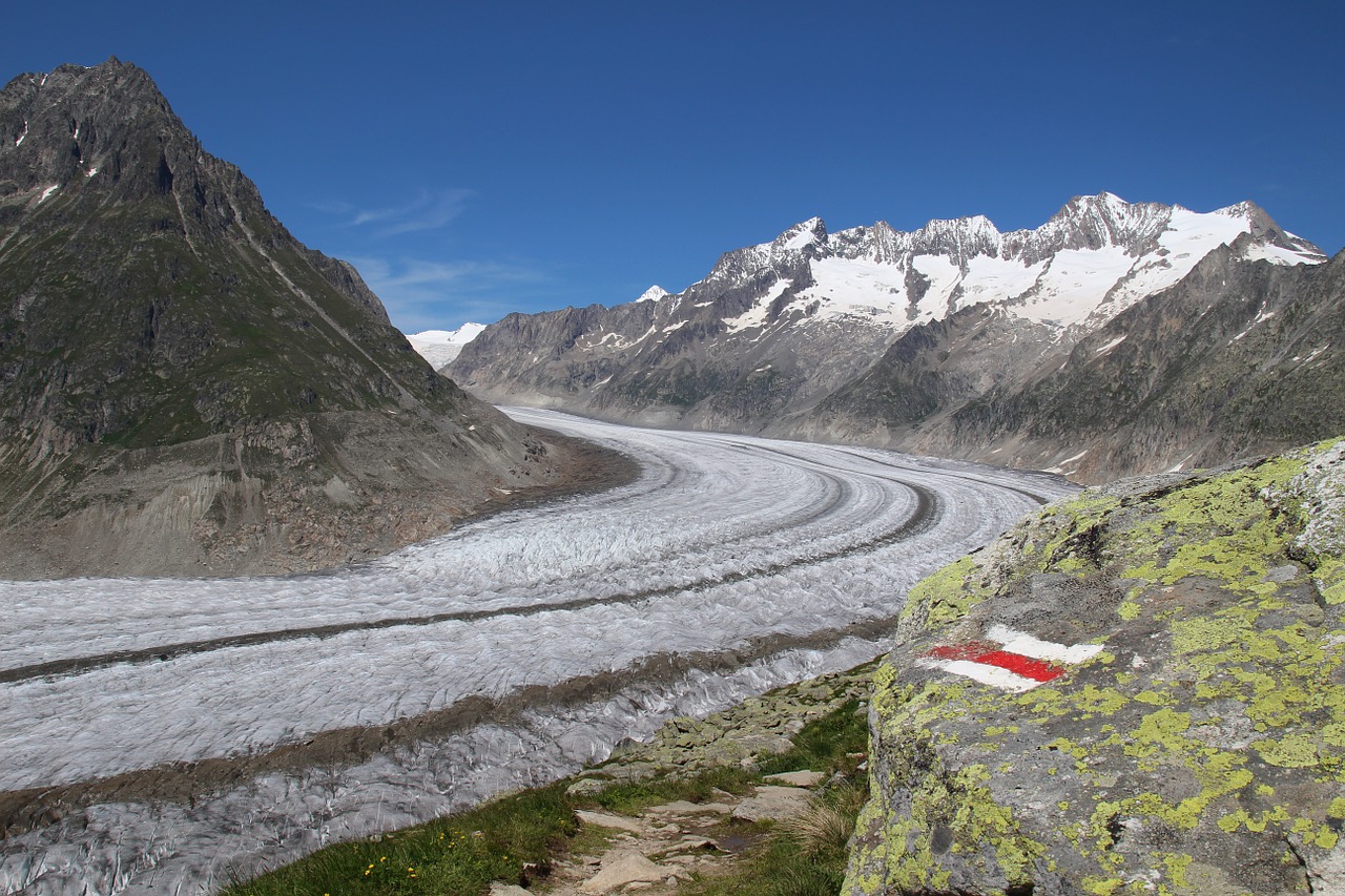 Aletsch,  Aletsch Ledynas,  Ledynas,  Žygiai,  Šveicarija, Nemokamos Nuotraukos,  Nemokama Licenzija