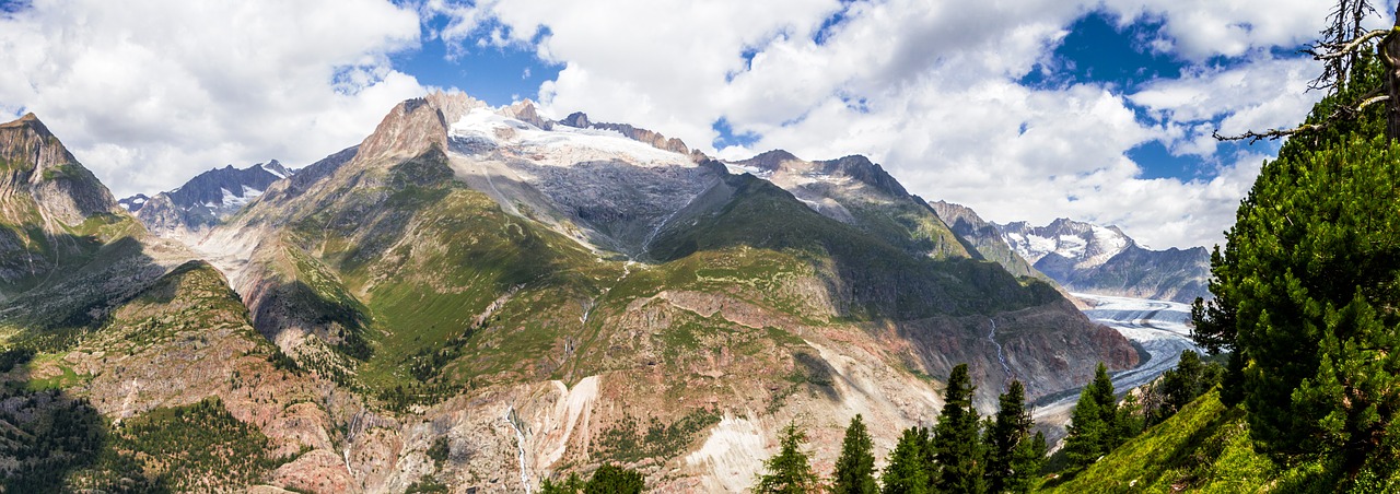 Aletsch Ledynas, Aletsch, Ledynas, Žygiai, Šveicarija, Didžiausias Ledynas, Eisgigant, Klimatas, Klimato Atšilimas, Valais