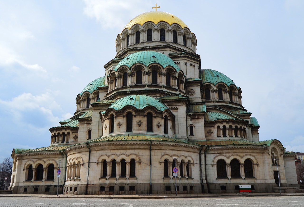 Aleksandro Nevskio Katedra, Sofia, Bulgarija, Bažnyčia, Europa, Katedra, Religija, Nevski, Žinomas, Turizmas