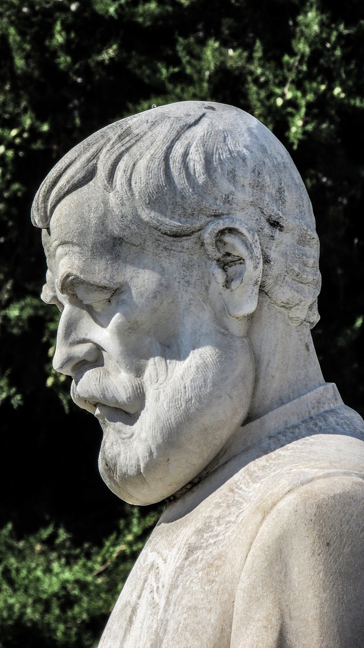 Alexandros Papadiamantis, Autorius, Rašytojas, Graikų Kalba, Skulptūra, Statula, Volos, Graikija, Nemokamos Nuotraukos,  Nemokama Licenzija