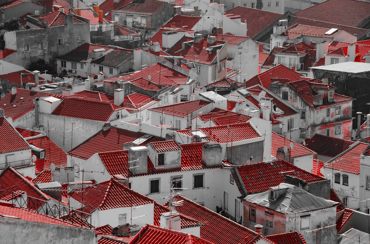 Alfama, Lisbonas, Portugal, Europa, Miesto Panorama, Portugalų, Miestas, Kelionė, Vaizdas, Architektūra
