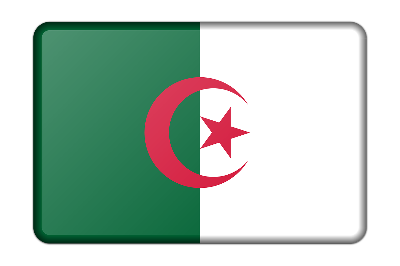 Algeria, Reklama, Apdaila, Vėliava, Ženklas, Signalas, Simbolis, Nemokama Vektorinė Grafika, Nemokamos Nuotraukos,  Nemokama Licenzija