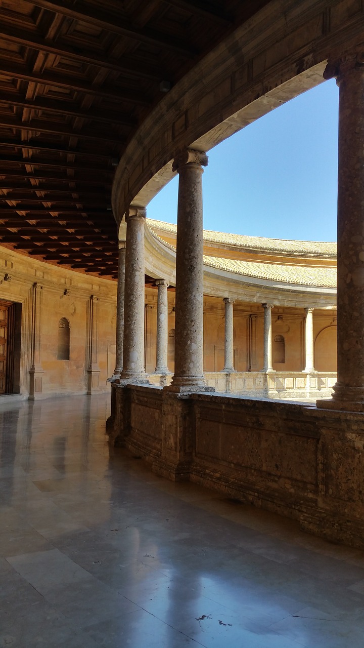 Alhambra, Calat Alhamra, Granada, Tvirtovė, Karališkasis, Orientyras, Pilis, Panorama, Arkos, Nemokamos Nuotraukos