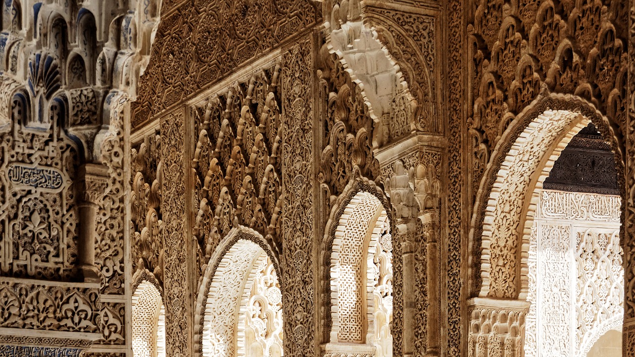 Alhambra, Pastatas, Senovinis, Granada, Ispanija, Pasaulinis Paveldas, Tvirtovė, Lankytinos Vietos, Andalūzija, Arabiškas