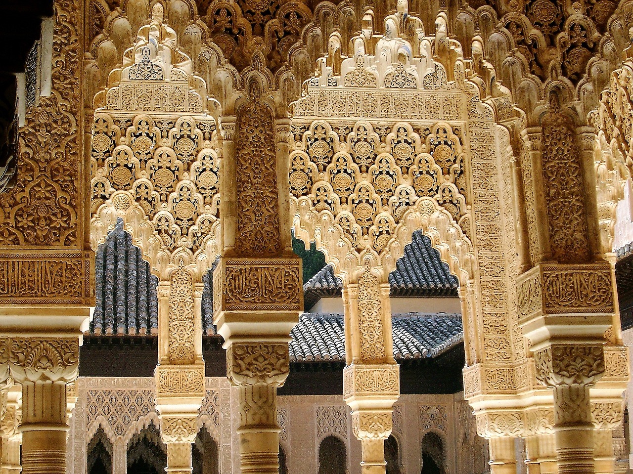 Alhambra, Granada, Rūmai, Andalūzija, Architektūra, Nemokamos Nuotraukos,  Nemokama Licenzija