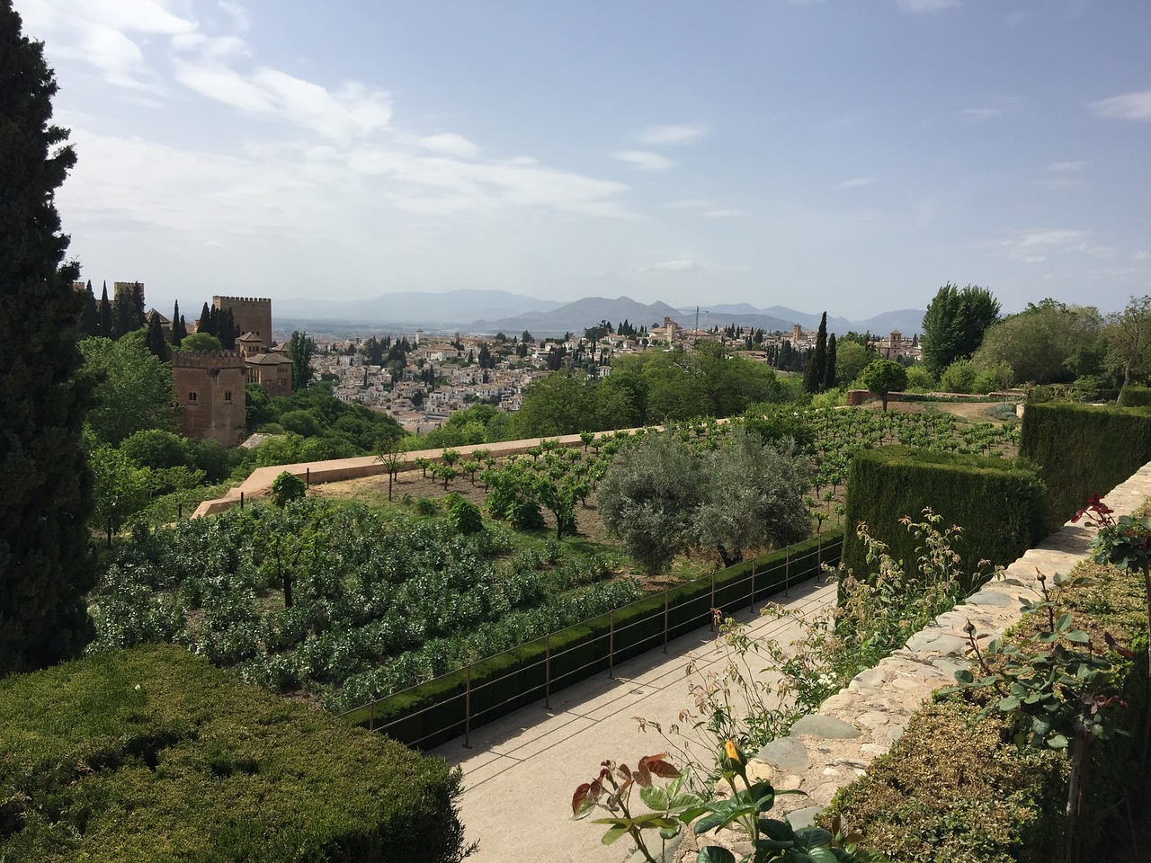 Alhambra, Generalife, Albaicinas, Granada, Musulmono Menas, Paminklai, Nemokamos Nuotraukos,  Nemokama Licenzija