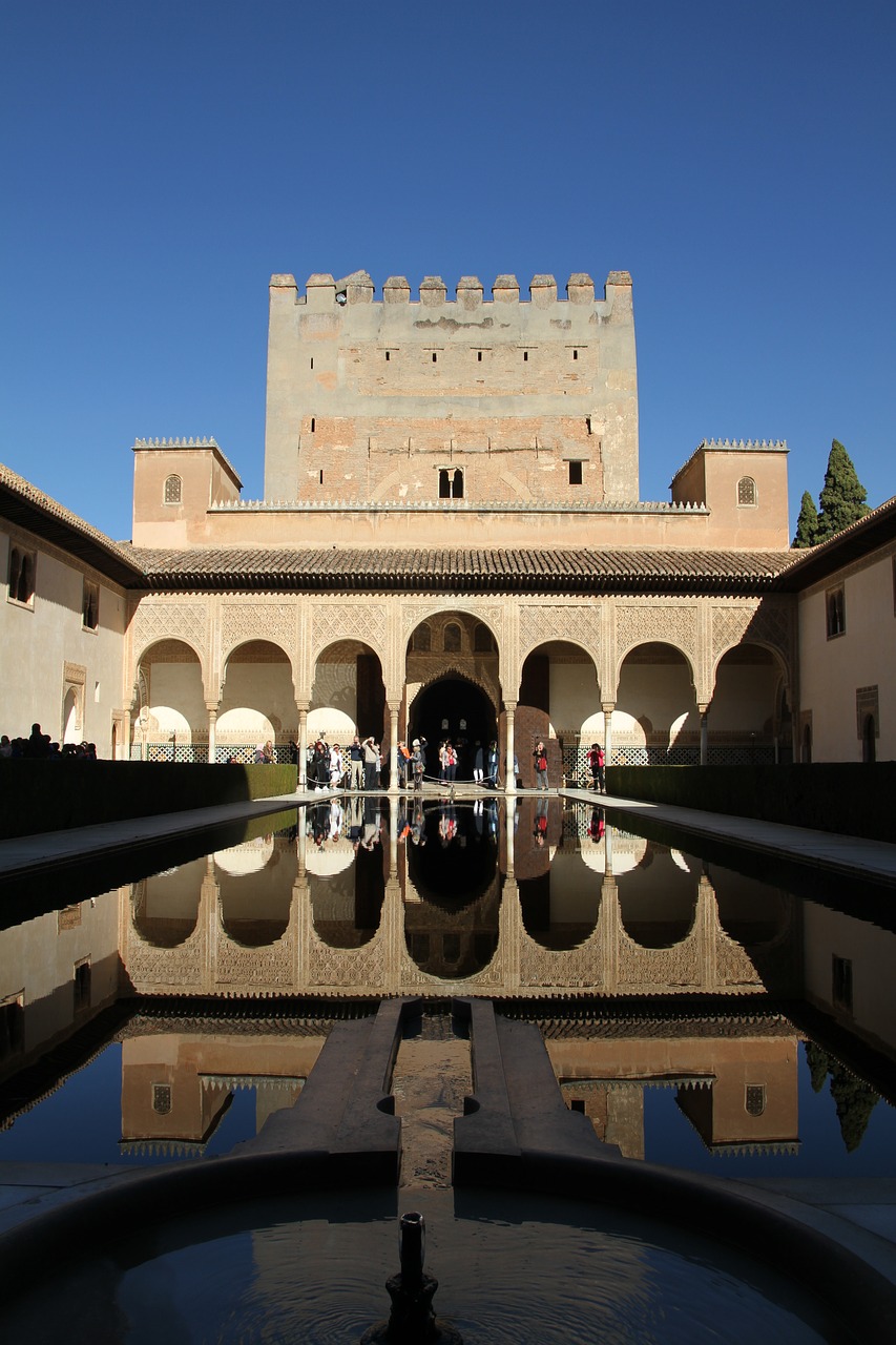Alhambra, Rūmai, Ispanija, Granada, Architektūra, Orientyras, Andalūzija, Arabiškas, Maurų, Pritraukimas