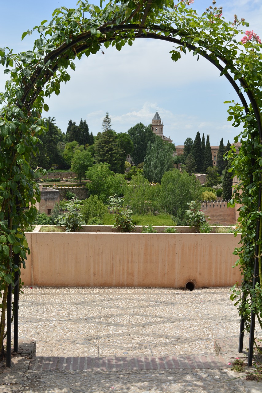 Alhambra,  Sodas,  Granada,  Ispanija, Nemokamos Nuotraukos,  Nemokama Licenzija