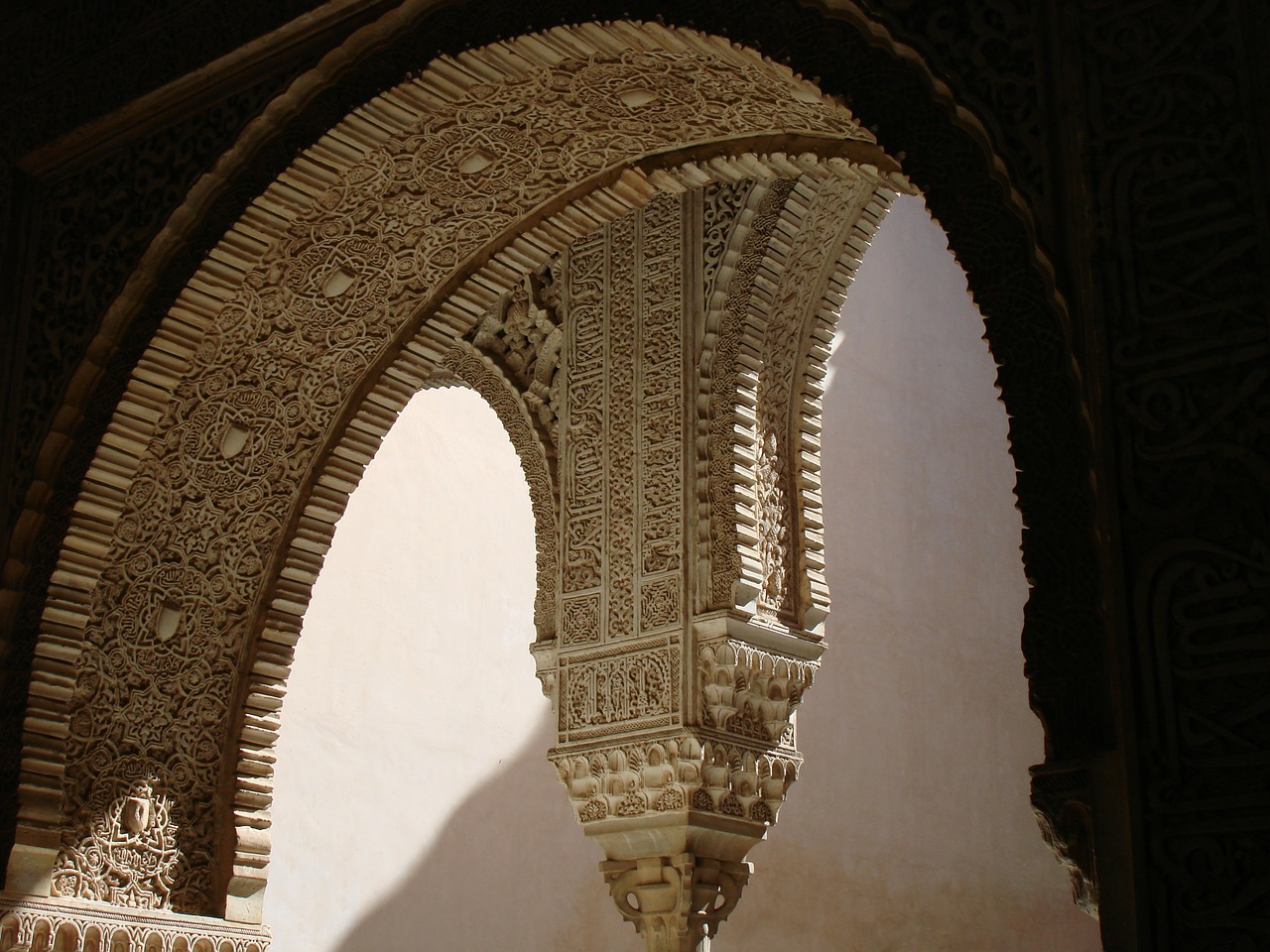 Alhambra, Granada, Ispanija, Arka, Architektūra, Pastatas, Rytietiškas, Maurų, Islamic, Pasaulinis Paveldas