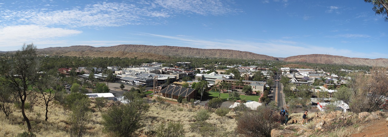 Alice Springs, Nt, Australia, Outback, Panorama, Šiaurės Teritorija, Panoraminis, Nemokamos Nuotraukos,  Nemokama Licenzija