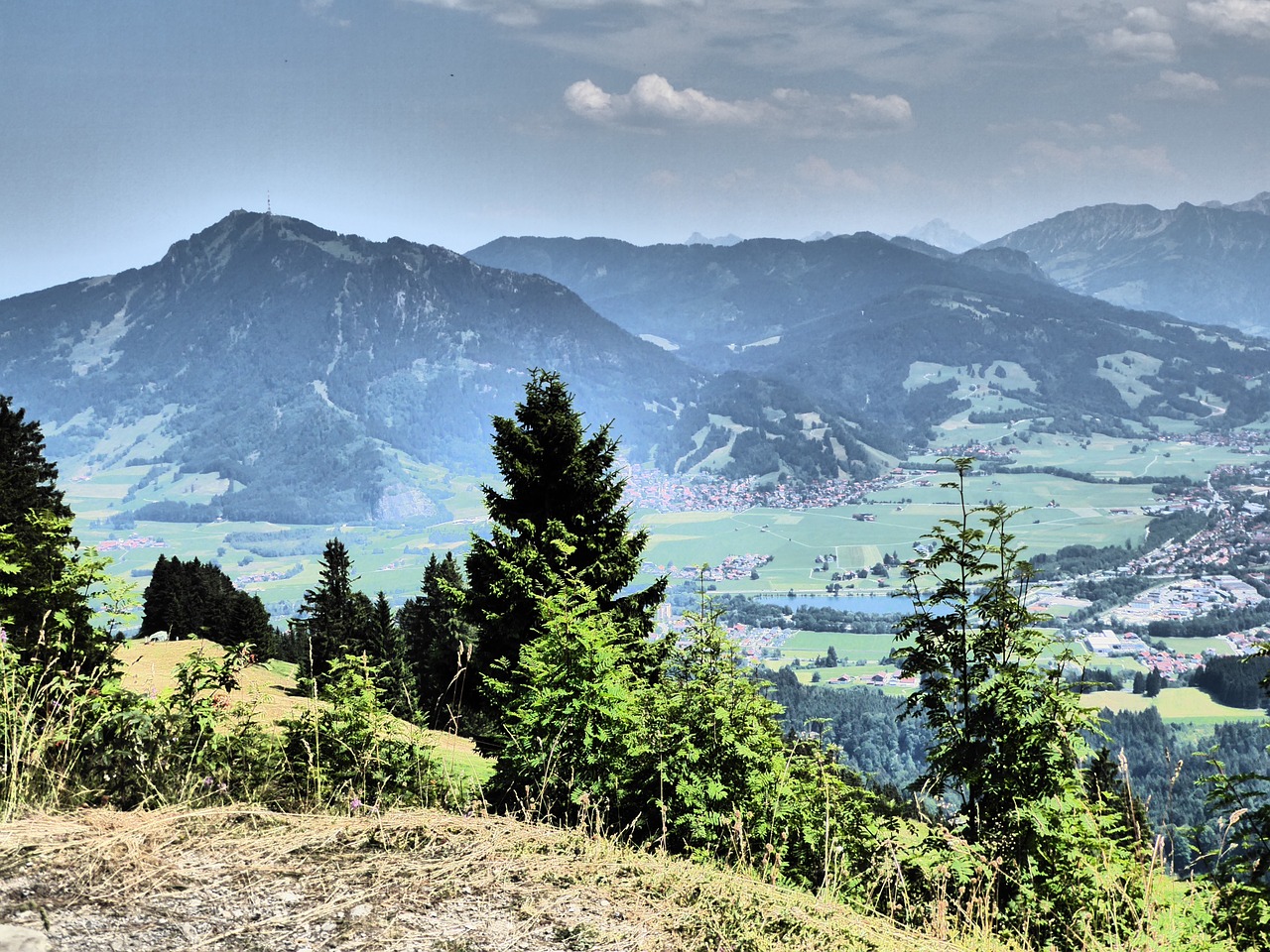 Allgäu, Kalnai, Žygiai, Apželdintas, Alpių, Kraštovaizdis, Allgäu Alpės, Nemokamos Nuotraukos,  Nemokama Licenzija