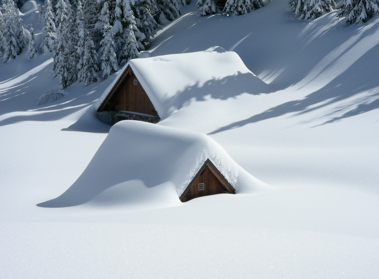 Alm, Friuli, Sniegas, Sniegas, Lussari, Nemokamos Nuotraukos,  Nemokama Licenzija