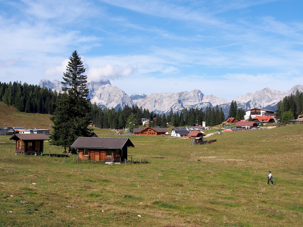 Alm,  Kalnai,  Pieva,  Hinterstoder,  Austria,  Kalnų Namelis,  Žygiai,  Namelis, Nemokamos Nuotraukos,  Nemokama Licenzija