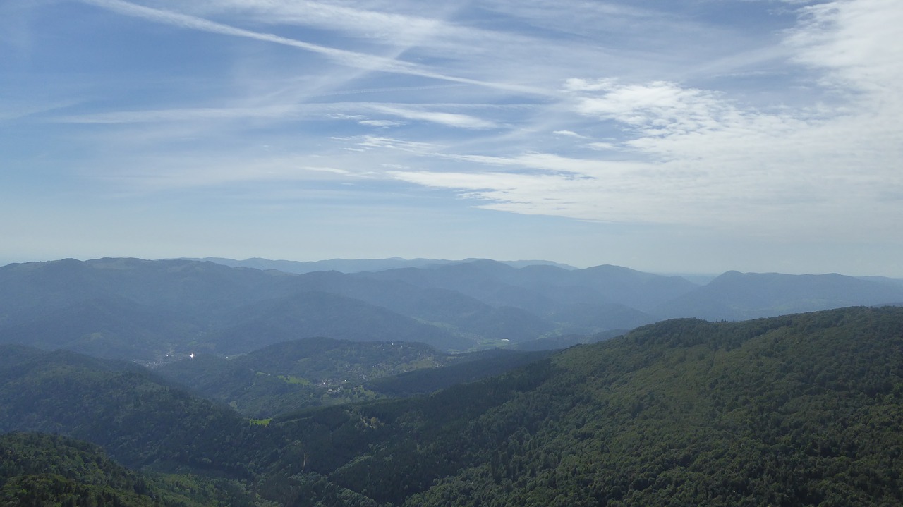 Alpenblick, Didysis Belčnas, Didysis Balionas, Kalnų Viršūnių Susitikimas, Panorama, Vosges, France, Alsace, Highlands, Nemokamos Nuotraukos