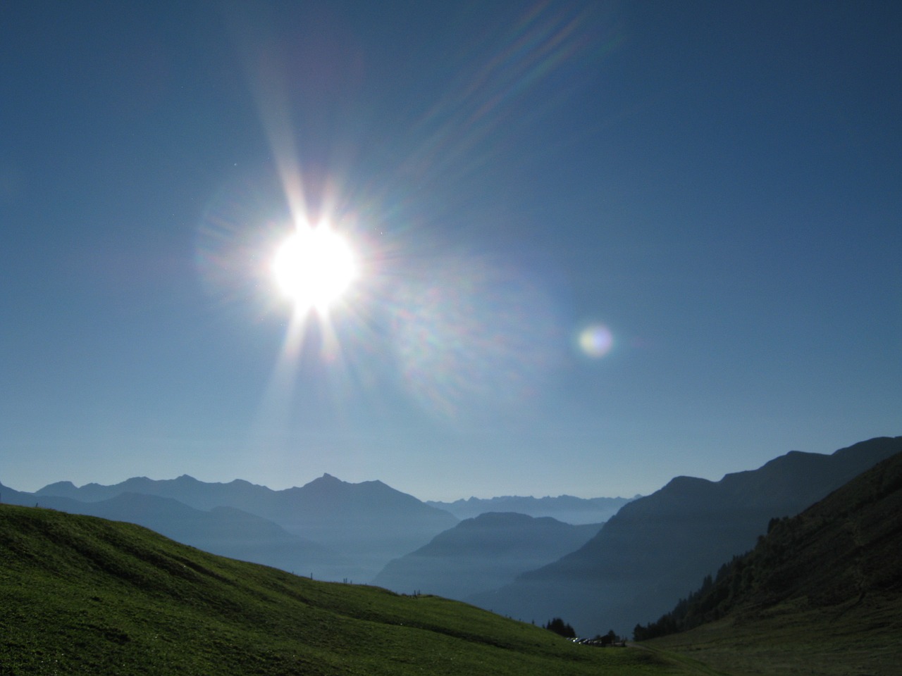 Alpių, Kalnai, Atgal Šviesa, Šveicarija, Graubünden, Nemokamos Nuotraukos,  Nemokama Licenzija