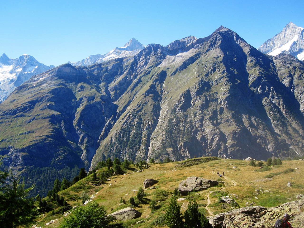 Alpių, Šveicarija, Gamta, Matterhorn, Sniegas, Zermatt, Į Pietus, Vasara, Pagaminta Šveicarijoje, Swiss