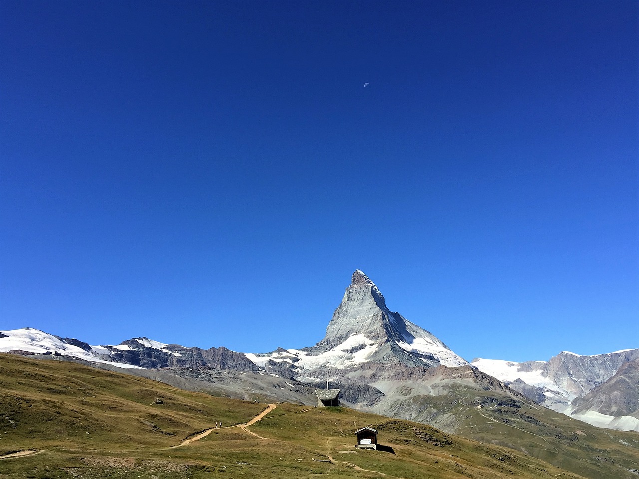 Alpių, Šveicarija, Gamta, Matterhorn, Sniegas, Zermatt, Į Pietus, Vasara, Pagaminta Šveicarijoje, Swiss