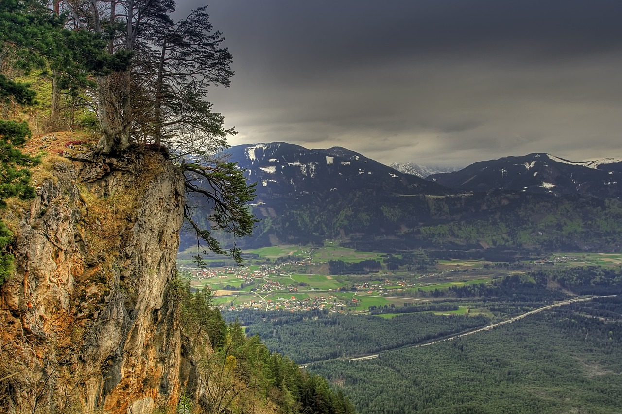 Alpių, Kalnai, Gamta, Austria, Debesys, Panorama, Dangus, Kraštovaizdis, Gailtal, Nemokamos Nuotraukos