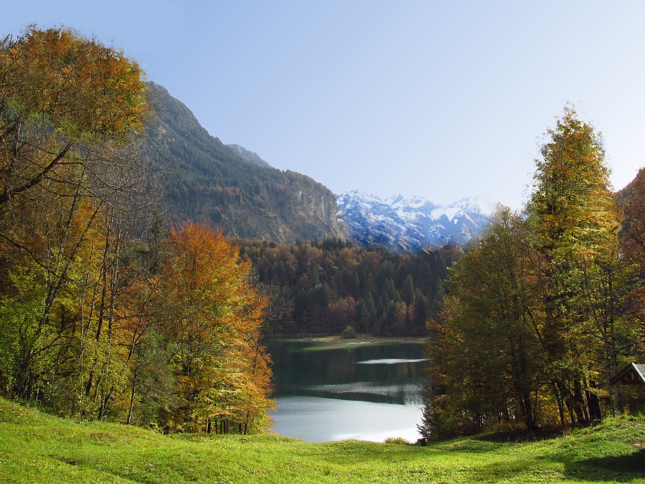 Alpių, Allgäu, Ežeras, Kalnai, Nemokamas Beršas, Nemokamos Nuotraukos,  Nemokama Licenzija