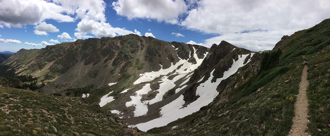 Alpių, Žygiai, Colorado, Vasara, Sniegas, Nemokamos Nuotraukos,  Nemokama Licenzija