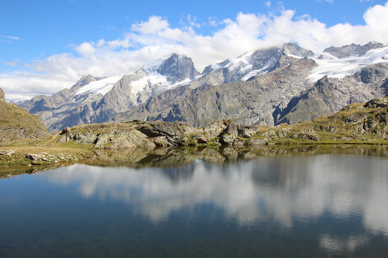 Alpių, Veidrodis, Kalnas, Bergsee, Gamta, Kalnai, Kraštovaizdis, Panorama, Apmąstymai, Perspektyva