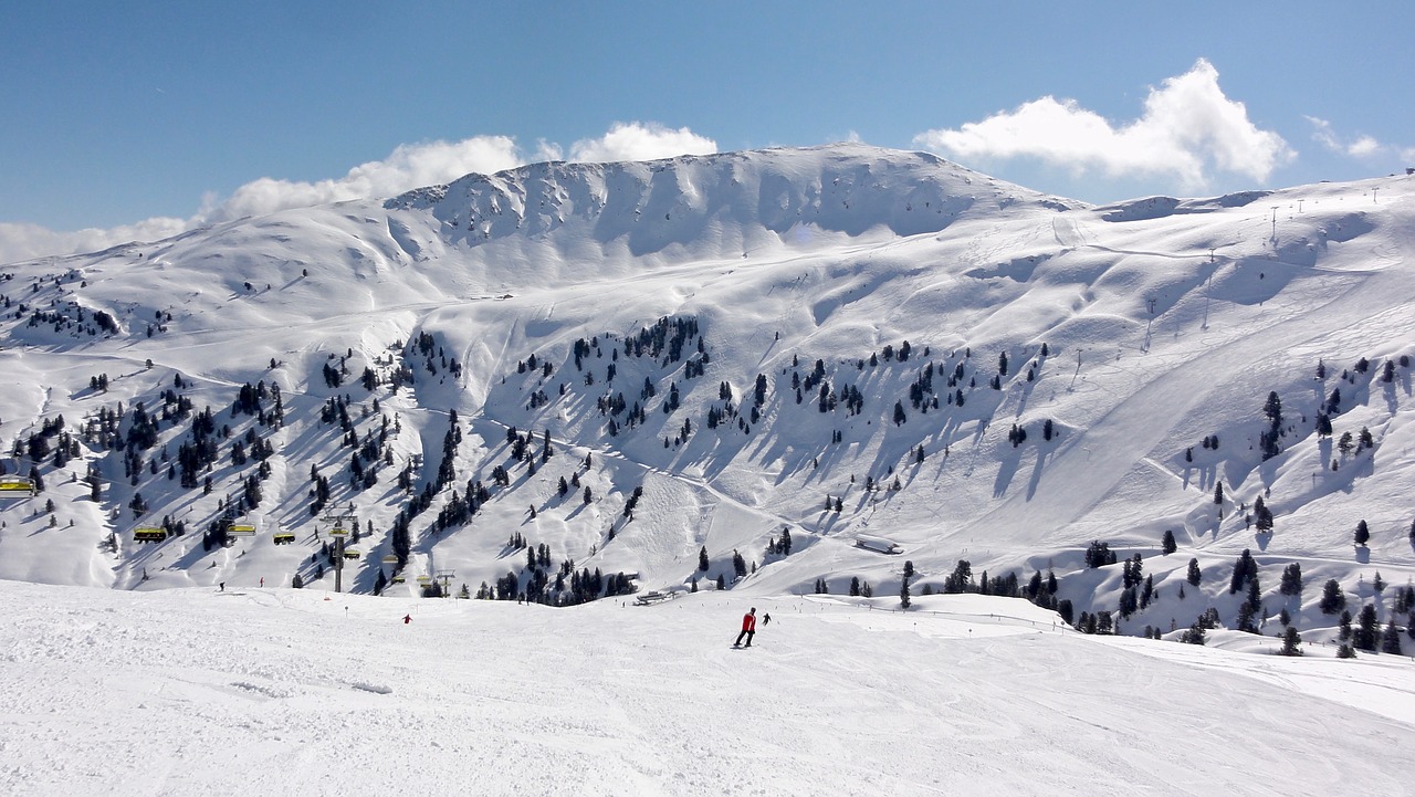 Alpių, Austria, Čiuožimas Nuo Kalno, Slidinėjimo Atostogos, Skiarena Wildkogel, Nemokamos Nuotraukos,  Nemokama Licenzija