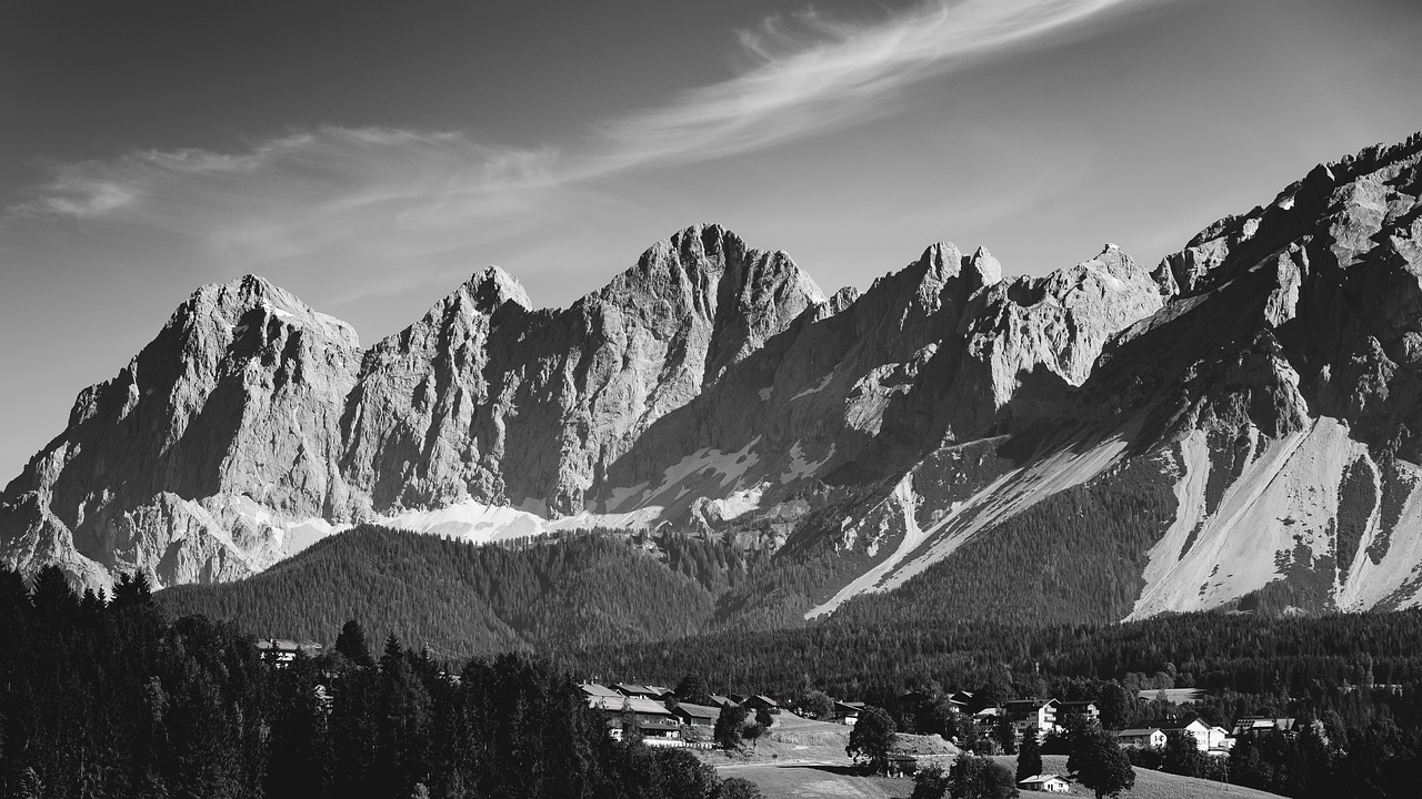 Alpine,  Kalnai,  Rokas,  Pietų Sienos,  Sniegas,  Panorama,  Kalnų,  Pobūdį,  Kraštovaizdis,  Austrija