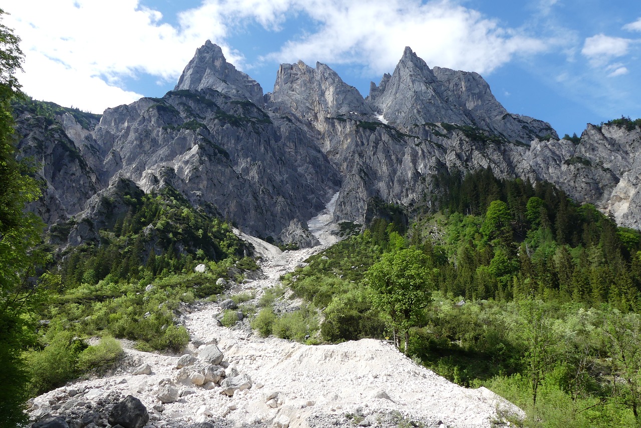 Alpine,  Berchtesgaden,  Nacionalinis Parkas,  Masyvas,  Kad Ramsau Dolomito,  Klaus Slėnis,  Bavarijos Alpės,  Berchtesgadener Žemę,  Pobūdį,  Roko Siena