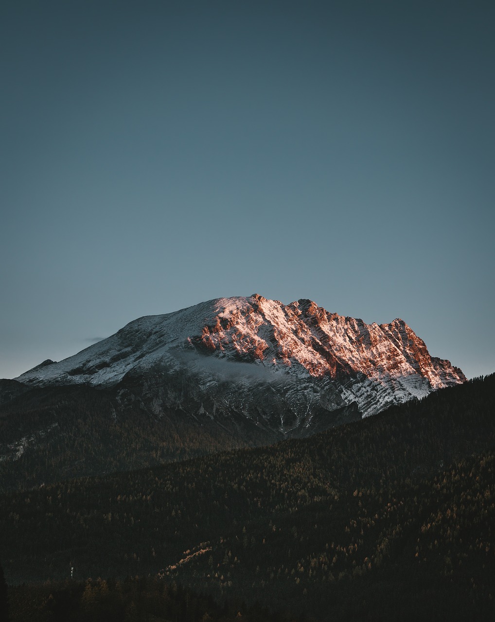 Alpine,  Kalnai,  Saulėlydžio,  Žygiai,  Nuotaika,  Šviesos,  Berchtesgaden,  Bavarija,  Pobūdį,  Gražus