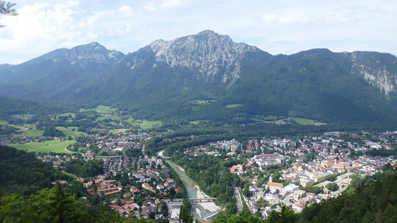 Alpių, Slėnis, Bavarija, Blogas Reichenhall, Nemokamos Nuotraukos,  Nemokama Licenzija