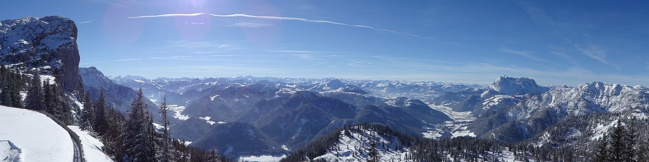 Alpių, Austria, Steinplatte, Slidinėjimo Zona, Panorama, Žiema, Nemokamos Nuotraukos,  Nemokama Licenzija