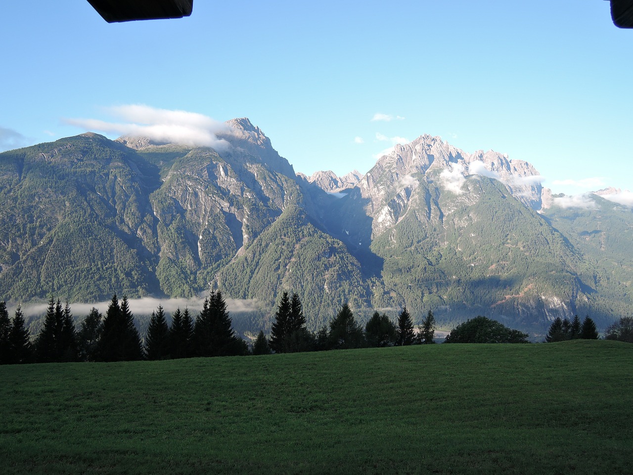Alpių, Kalnai, Aukščiausiojo Lygio Susitikimas, Lindsberg, Panorama, Rytų Tyrol, Gamta, Dolomitai, Lienz, Morgenstimmung