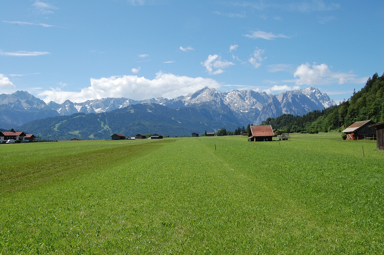 Alpių, Vasara, Pieva, Gamta, Bavarija, Garmisch, Nemokamos Nuotraukos,  Nemokama Licenzija
