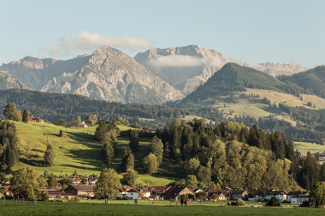 Alpių, Kalnai, Kraštovaizdis, Kalnų Peizažas, Kalnų Pieva, Allgäu, Allgäu Alpės, Nemokamos Nuotraukos,  Nemokama Licenzija
