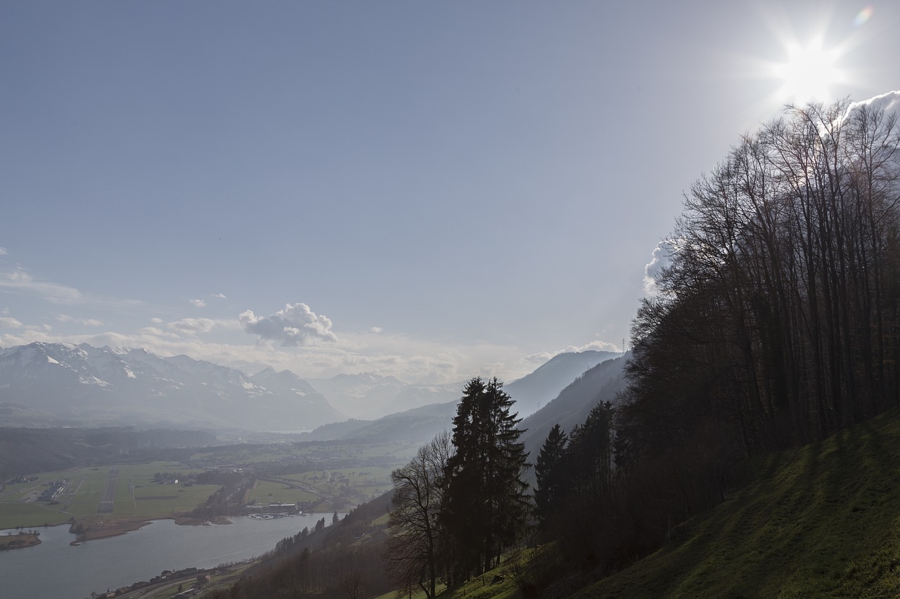 Alpnachersee, Abendstimmung, Saulėlydis, Ežeras, Vakarinis Dangus, Gamta, Nemokamos Nuotraukos,  Nemokama Licenzija