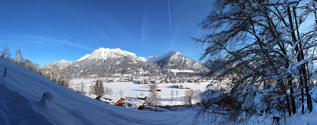 Alpės, Oberstdorf, Vokietija, Kraštovaizdis, Gamta, Turizmas, Sniegas, Europa, Nemokamos Nuotraukos,  Nemokama Licenzija