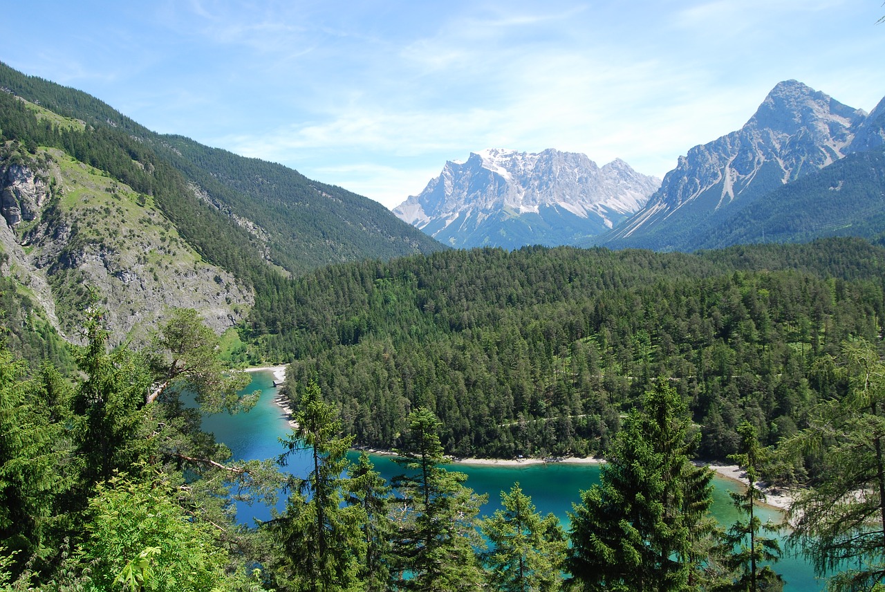 Alpės, Kraštovaizdis, Kalnas, Upė, Peržiūros, Kalnų Kelionė, Miškas, Mėlynas Vanduo, Nemokamos Nuotraukos,  Nemokama Licenzija